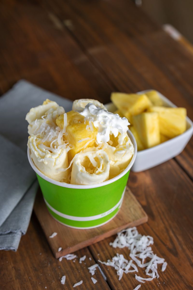 SipCha rolled ice cream